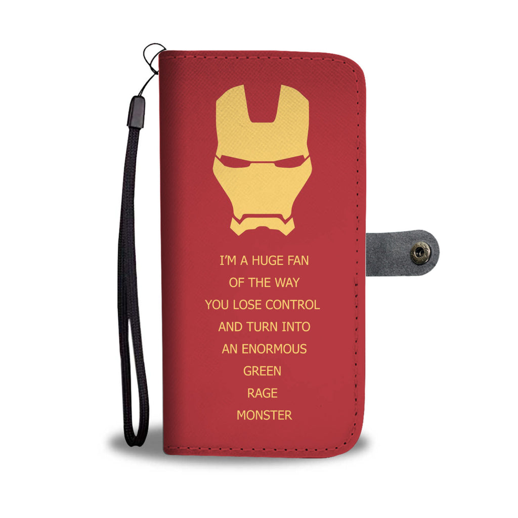 "Ironman" Wallet Case