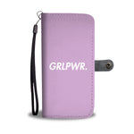 "GRLPWR." Wallet Case