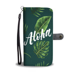 "Flowers Aloha" Wallet Case